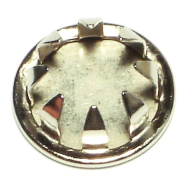 5/8" Zinc Plated Steel Flush Head Hole Plugs 15PK